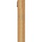Ekena Millwork Imperial Block Rough Sawn Bracket w/ Offset Brace, Western Red Cedar, 6"W x 26"D x 34"H BKT0604X26X34IMP05RWR - alternate 2
